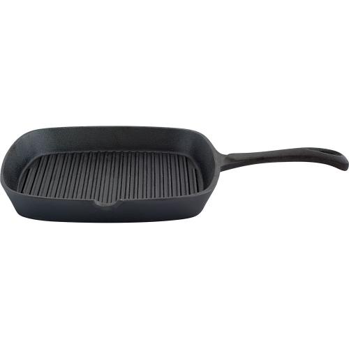  Stalgast - Patelnia żeliwna grillowa kwadratowa 230x230 mm - Centrum Wyposażenia Sklepów (1)