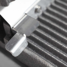 Kontakt grill pojedynczy high ryflowany [ Stalgast] - Centrum Wyposażenia Sklepów (2)