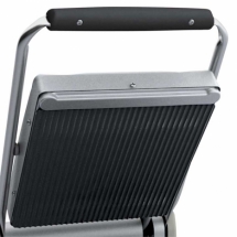 Kontakt grill pojedynczy ryflowany/gładki [ Stalgast] - Centrum Wyposażenia Sklepów (2)