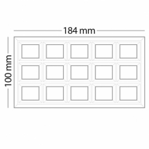 Gofrownica wzór brussels [ Stalgast] - Centrum Wyposażenia Sklepów (2)