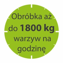 Szatkownica cl60 z dwoma podajnikami tarcz 1,5 kw [ Stalgast] - Centrum Wyposażenia Sklepów (3)