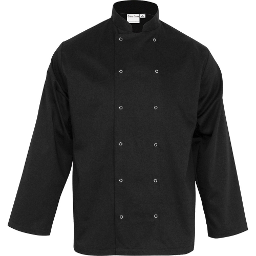  Stalgast - Bluza kucharska czarna chef m unisex - Centrum Wyposażenia Sklepów (1)