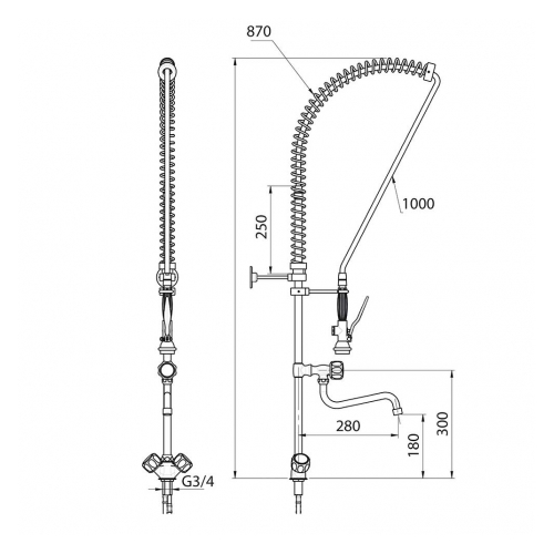  Stalgast - Napełniacz z wylewką - Centrum Wyposażenia Sklepów (2)
