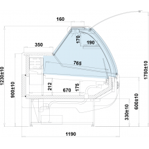 SANTIAGO FISH [ Igloo] - Centrum Wyposażenia Sklepów (2)