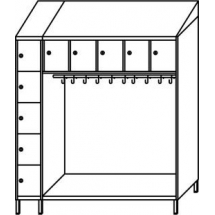 ZESPÓŁ SZATNIOWY 10OS. PS 70 38 [ PLASTMET] - Centrum Wyposażenia Sklepów (2)