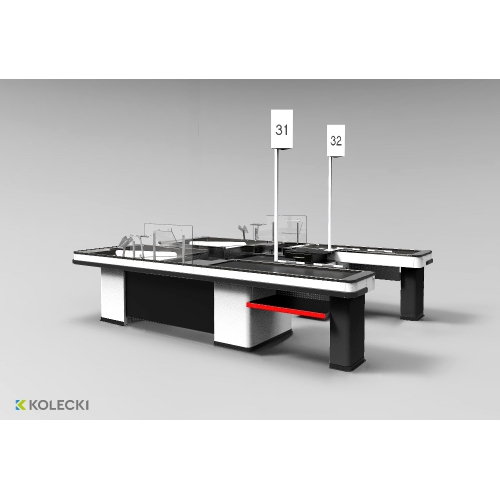 Boks kasowy Kolecki - GKX62 - Centrum Wyposażenia Sklepów (5)