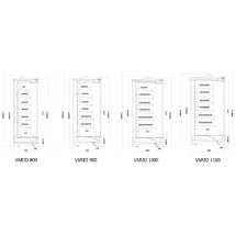 Regał chłodniczy VARIO H [] - Centrum Wyposażenia Sklepów (2)