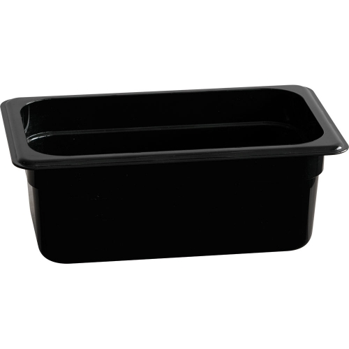  Stalgast - Pojemnik gn 1/4 100 czarny poliwęglan - Centrum Wyposażenia Sklepów (1)