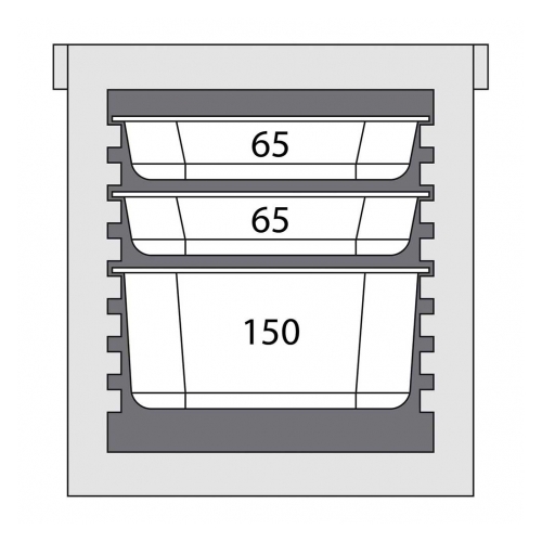  Stalgast - Pojemnik termoizolacyjny 8x gn 1/1 20 mm - Centrum Wyposażenia Sklepów (3)