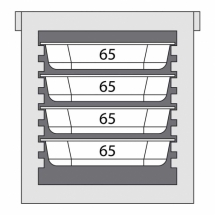 Pojemnik termoizolacyjny 8x gn 1/1 20 mm [ Stalgast] - Centrum Wyposażenia Sklepów (4)