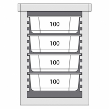 Pojemnik termoizolacyjny 12x gn 1/1 20 mm [ Stalgast] - Centrum Wyposażenia Sklepów (3)