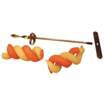 Nóż do wycinania spirali z warzyw (podwójny) - Centrum Wyposażenia Sklepów