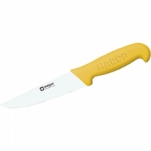 Nóż do oddzielania kości prosty l 145 mm żółty - Centrum Wyposażenia Sklepów
