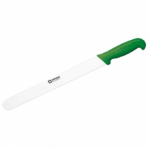 Nóż do wędlin l 280 mm zielony - 