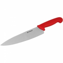 Nóż kuchenny l 220 mm czerwony - 