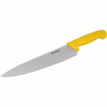 Nóż kuchenny l 220 mm żółty - 