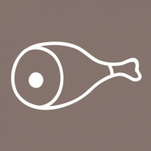 Nóż kuchenny l 220 mm brązowy [ Stalgast] - Centrum Wyposażenia Sklepów (2)