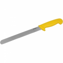 Nóż uniwersalny ząbkowany l 300 mm żółty - Centrum Wyposażenia Sklepów